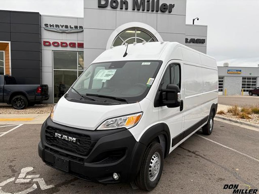 New 2026 Ram Promaster 2500 Cargo Van Tradesman High Roof 159 WB w/Pass Seat Cargo Van