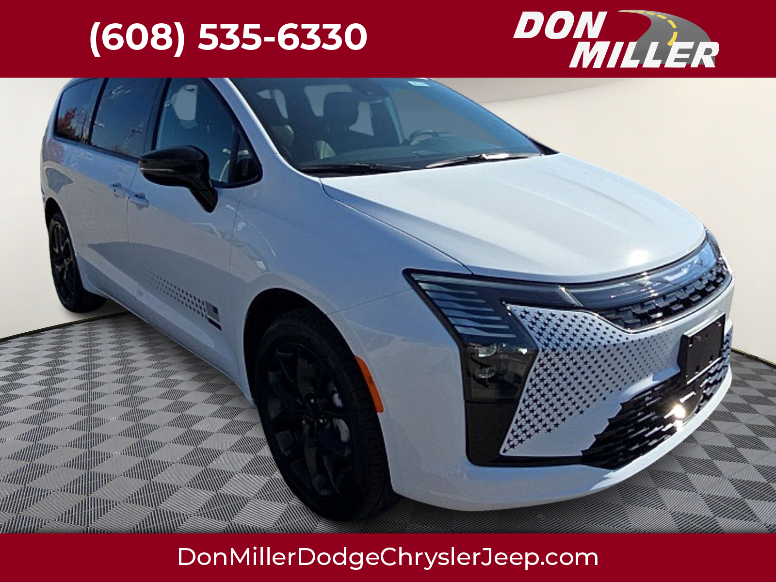 New 2027 Chrysler Pacifica Select AWD Passenger Van 277042 for Lease near Fitchburg, WI, at Don Miller Dodge Chrysler Jeep Ram