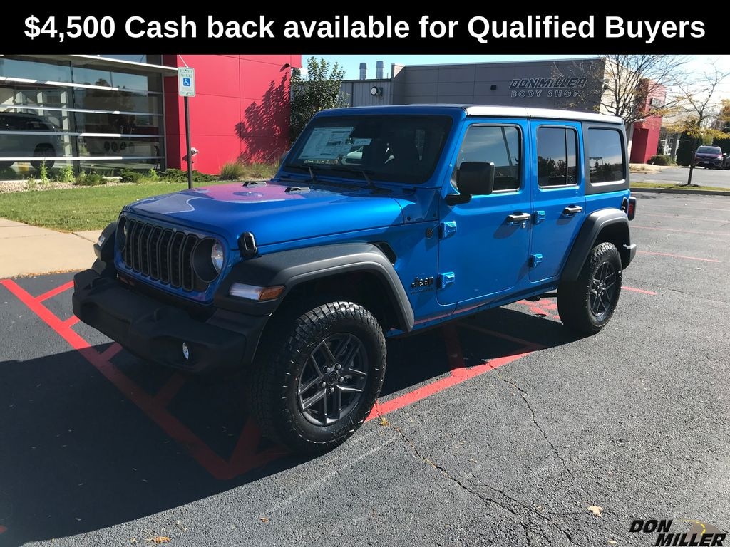 New 2026 Jeep Wrangler 4-DOOR SPORT S Sport Utility