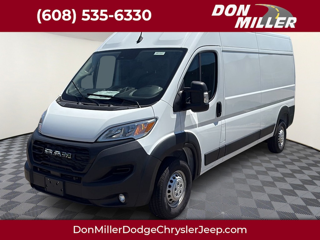 New 2026 Ram Promaster 2500 Cargo Van Tradesman High Roof 159 WB w/Pass Seat Cargo Van