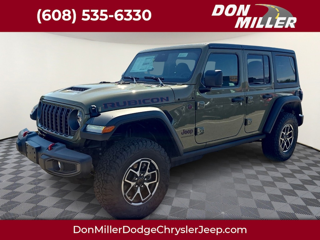 New 2026 Jeep Wrangler 4-Door Rubicon 4x4 Sport Utility