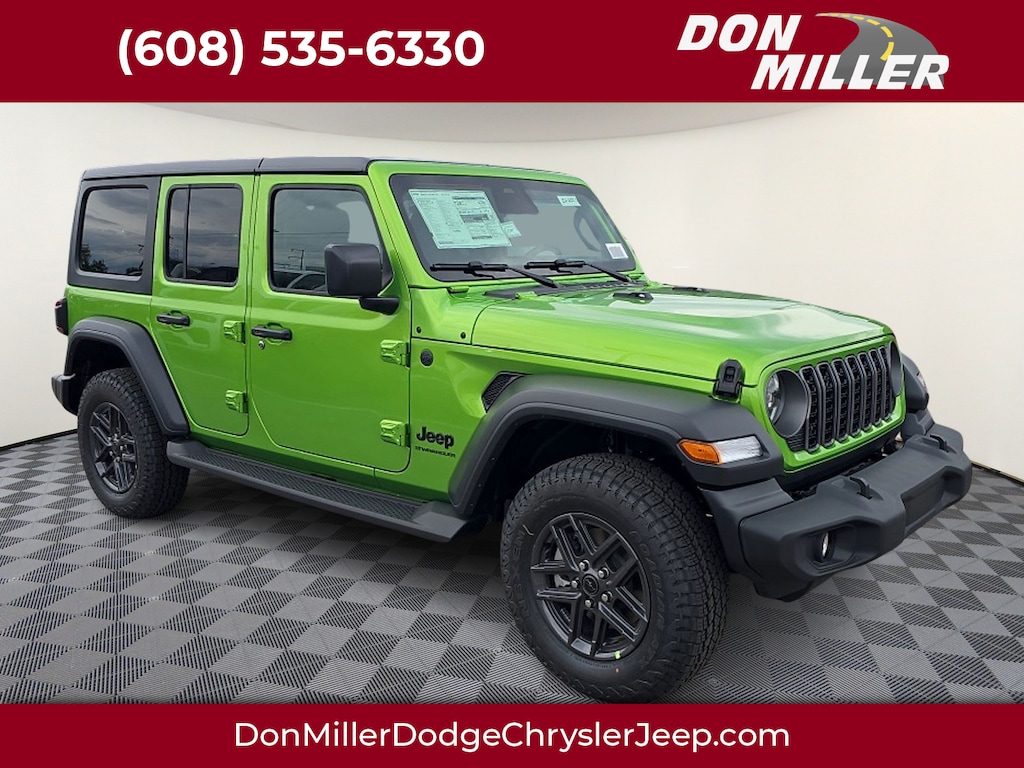 New 2026 Jeep Wrangler 4-Door Sport S 4x4 Sport Utility