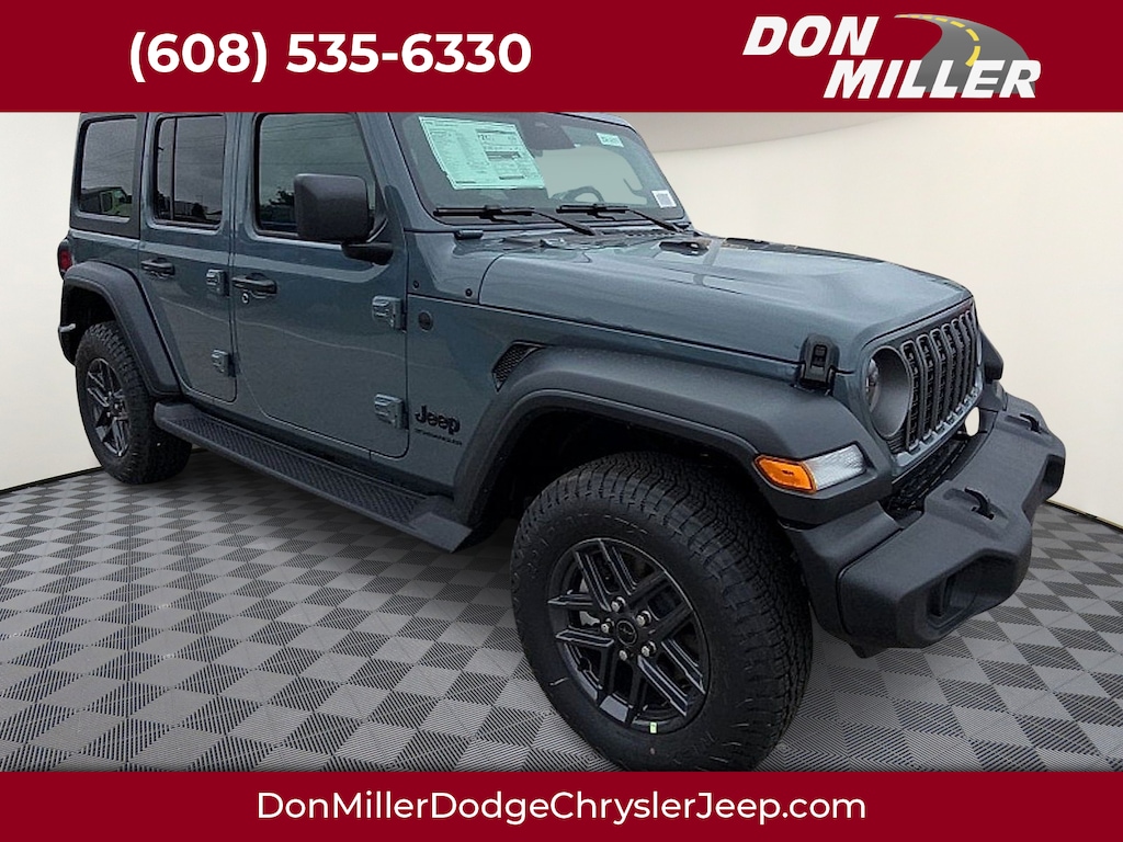New 2026 Jeep Wrangler 4-Door Sport S 4x4 Sport Utility