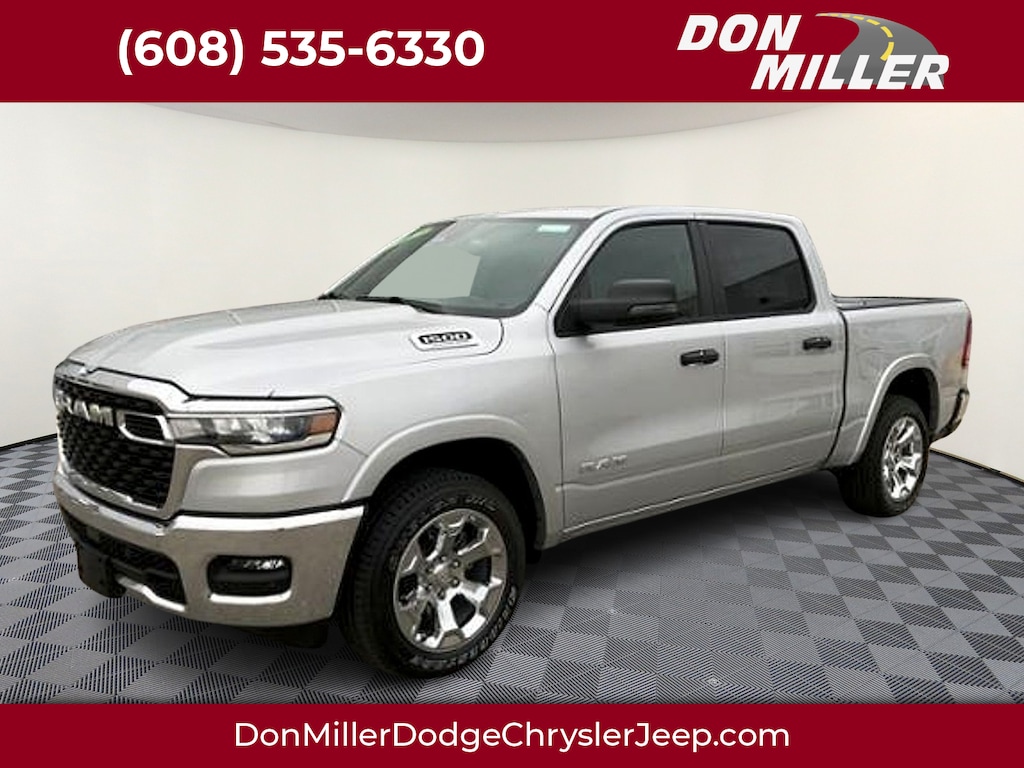 New 2026 Ram 1500 Big Horn Crew Cab 4x4 5’7” Box Pickup
