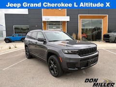 New 2025 Jeep Grand Cherokee L ALTITUDE X 4X4 Sport Utility for Sale in Madison, WI, at Don Miller Dodge, Chrysler, Jeep, Ram