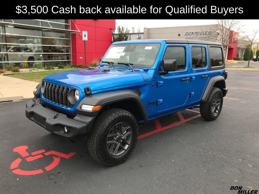 New 2026 Jeep Wrangler 4-DOOR SPORT S Sport Utility