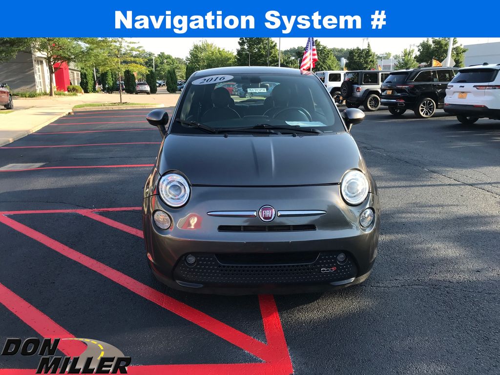 Used 2016 FIAT 500e Battery Electric with VIN 3C3CFFGE9GT227964 for sale in Madison, WI