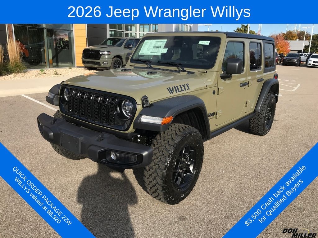 New 2026 Jeep Wrangler Sport Sport Utility