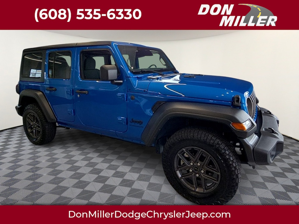 New 2026 Jeep Wrangler 4-Door Sport S 4x4 Sport Utility