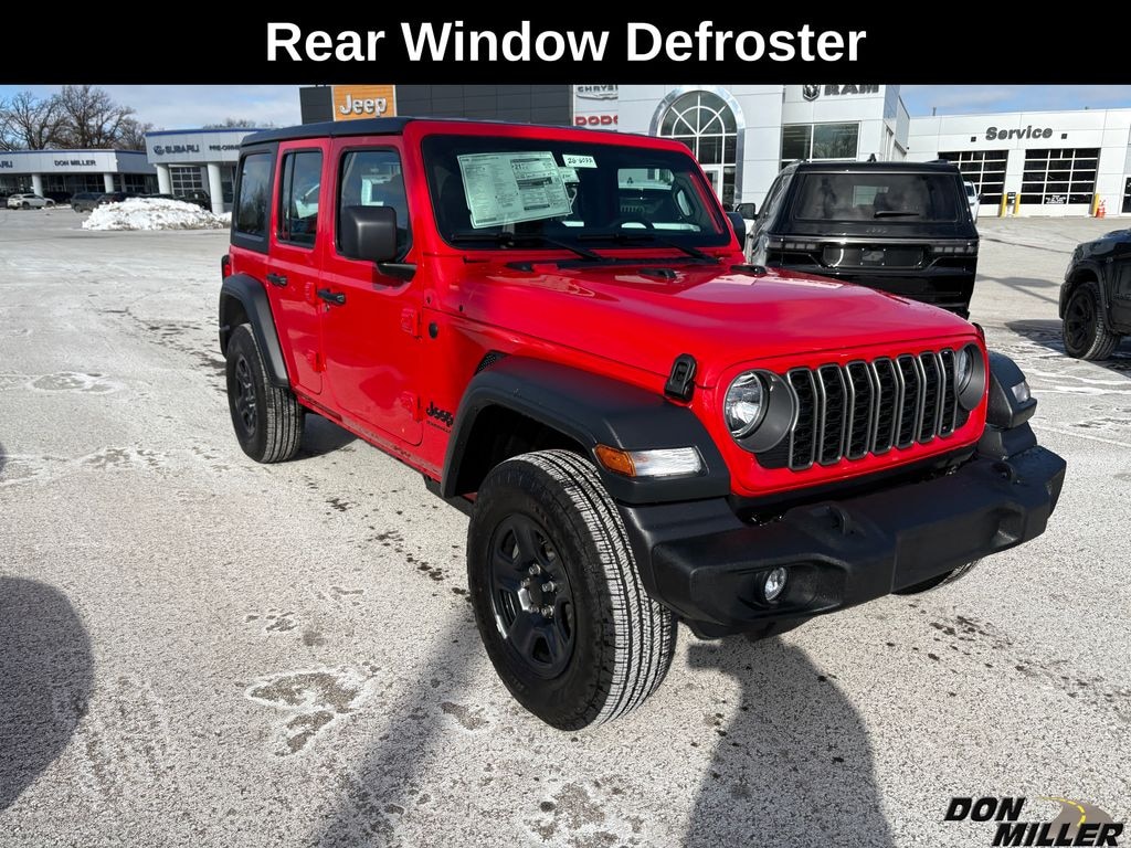 New 2026 Jeep Wrangler 4-DOOR SPORT Sport Utility