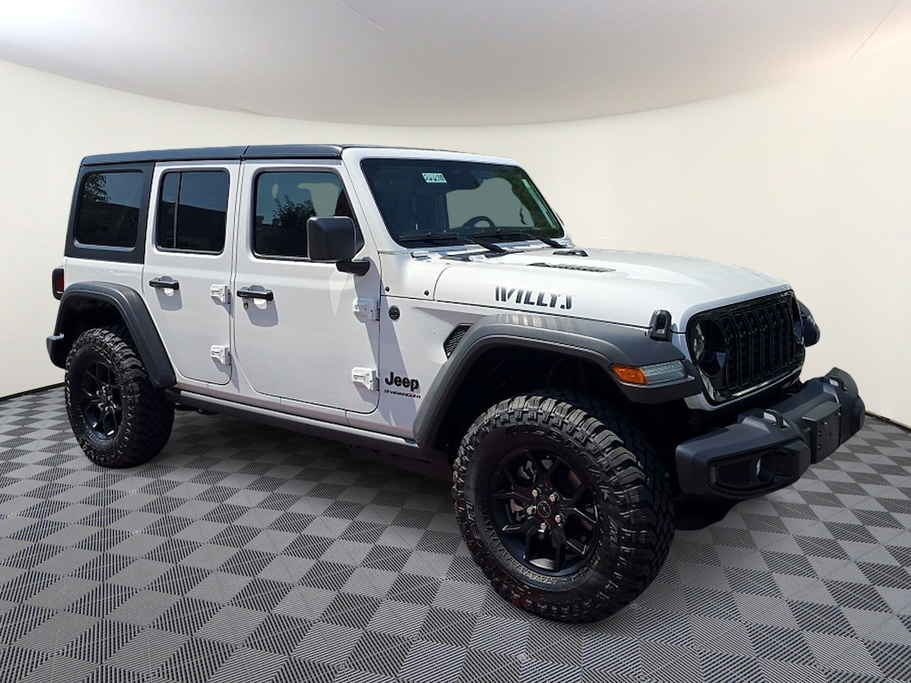 New 2026 Jeep Wrangler 4-Door Willys 4x4 Sport Utility