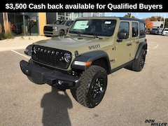 2026 Jeep Wrangler 4-DOOR WILLYS Sport Utility For Sale in Madison, WI