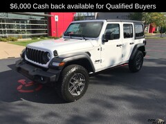 New 2025 Jeep Wrangler 4-DOOR SPORT S Sport Utility 255267 for Sale near Middleton, WI, at Don Miller Dodge Chrysler Jeep Ram