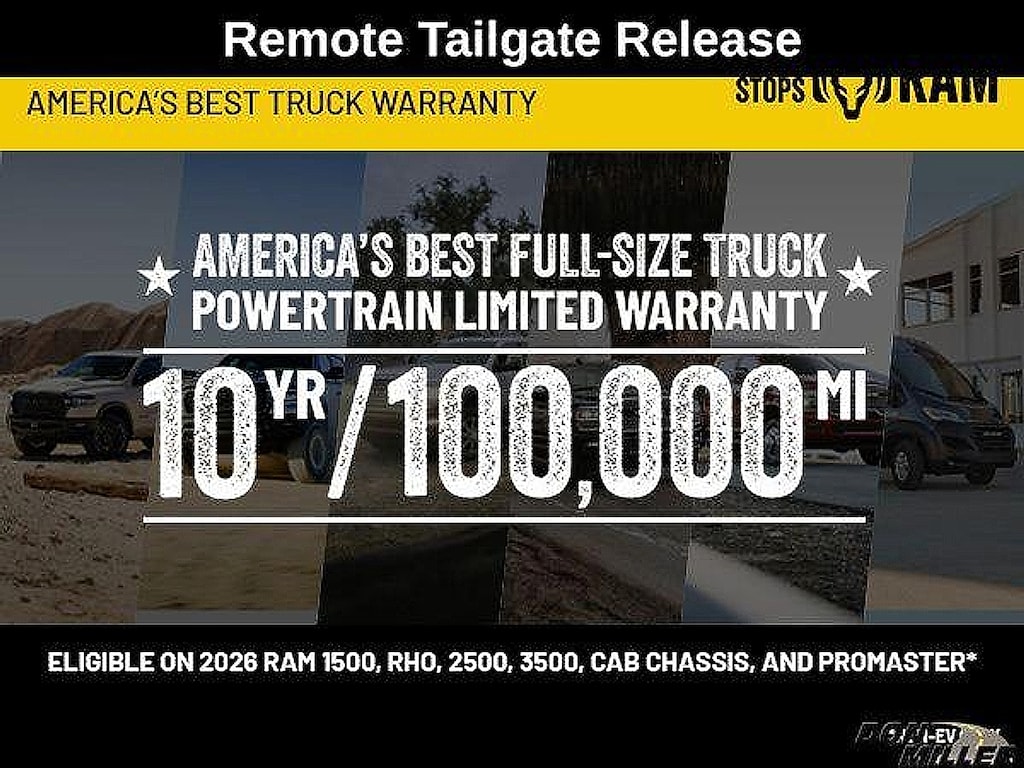 New 2026 Ram 1500 Big Horn Crew Cab 4x4 5’7” Box Pickup