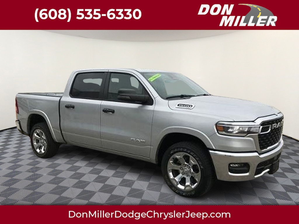 New 2026 Ram 1500 Big Horn Crew Cab 4x4 5’7” Box Pickup