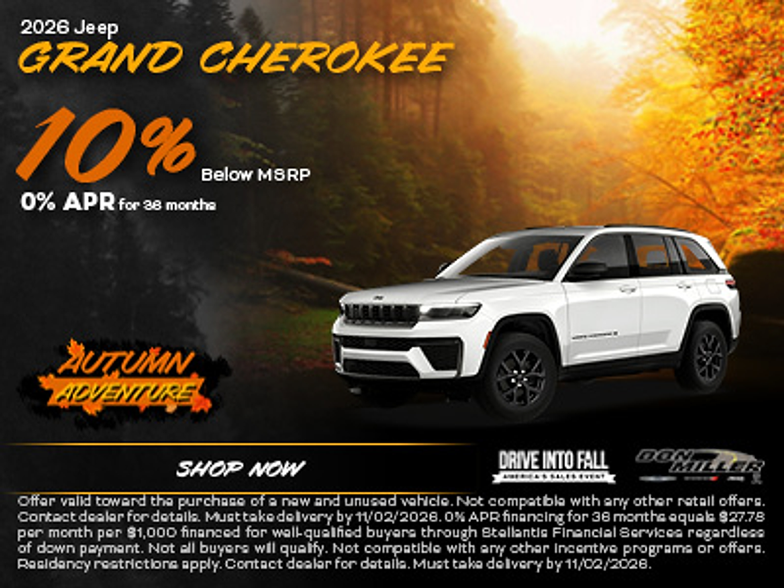New 2026 Jeep Grand Cherokee Laredo Altitude Sport Utility