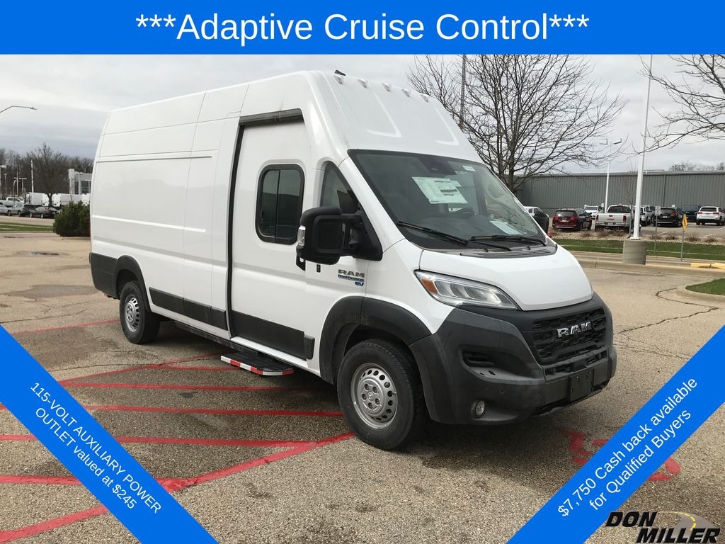New 2024 Ram ProMaster PROMASTER EV SUPER HIGH ROOF 159â WB EXT Cargo Van