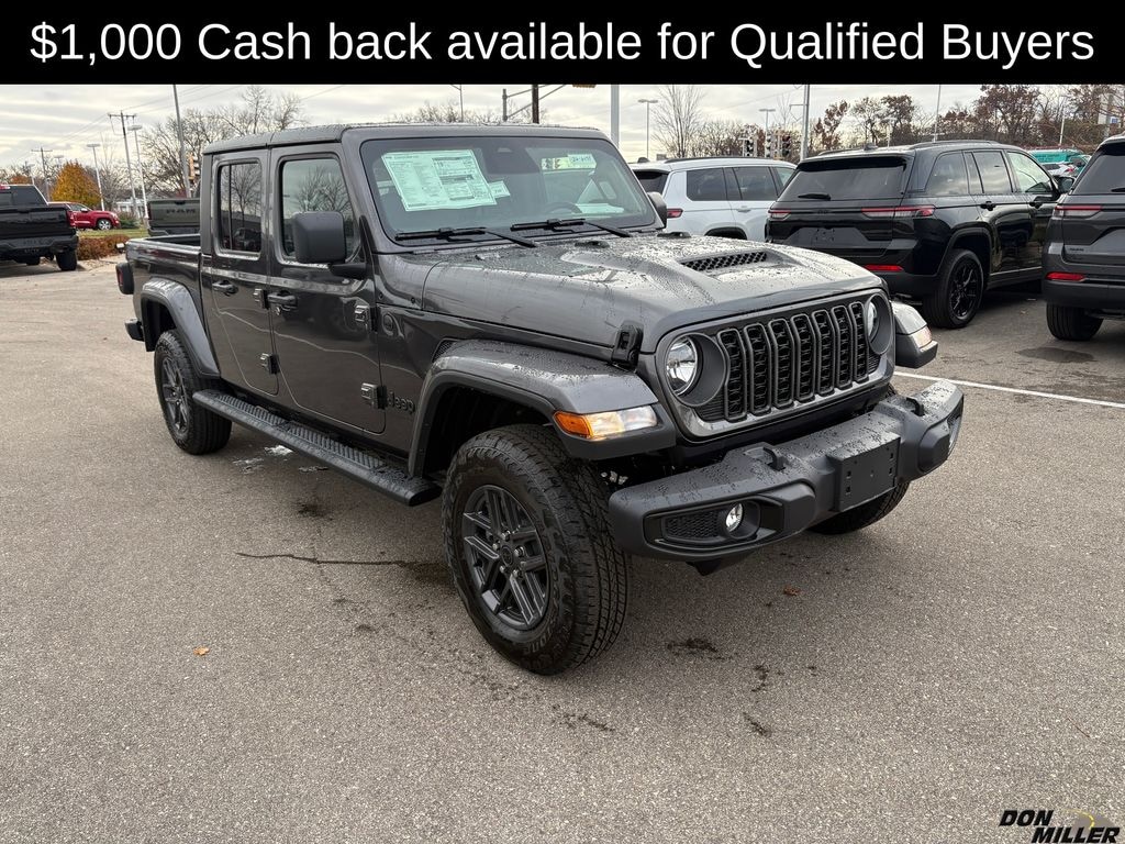 New 2026 Jeep Gladiator SPORT S 4X4 Pickup