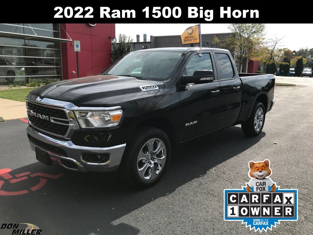 Certified 2022 Ram 1500 Big Horn/Lone Star Truck Quad Cab