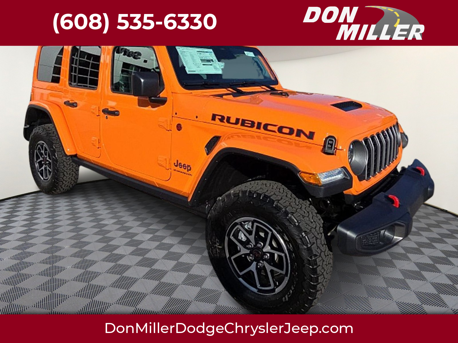 2027 Jeep Wrangler Rubicon Sport Utility For Sale in Madison, WI