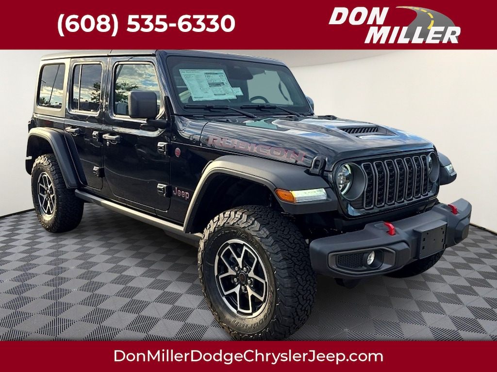 New 2026 Jeep Wrangler 4-Door Rubicon 4x4 Sport Utility