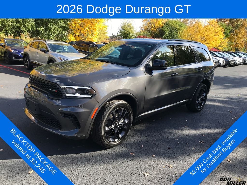 New 2026 Dodge Durango GT AWD Sport Utility