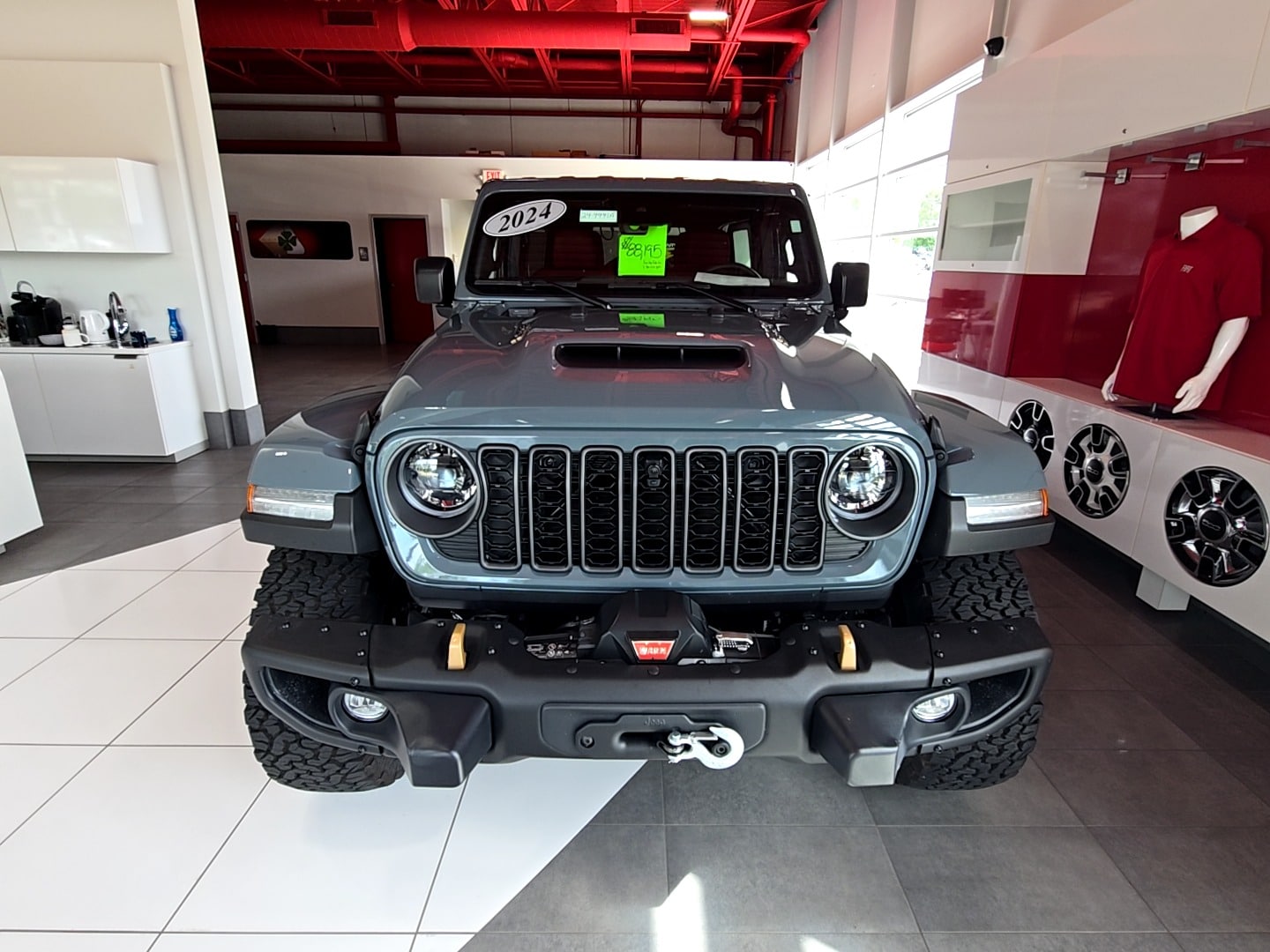 Certified 2024 Jeep Wrangler 4-Door Rubicon 392 with VIN 1C4RJXSJ5RW214446 for sale in Madison, WI