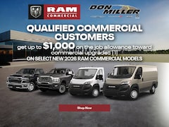 New 2026 Ram ProMaster PROMASTER 2500 SLT CARGO VAN HIGH ROOF 159' WB Cargo Van for Sale near Middleton, WI, at Don Miller Dodge Chrysler Jeep Ram