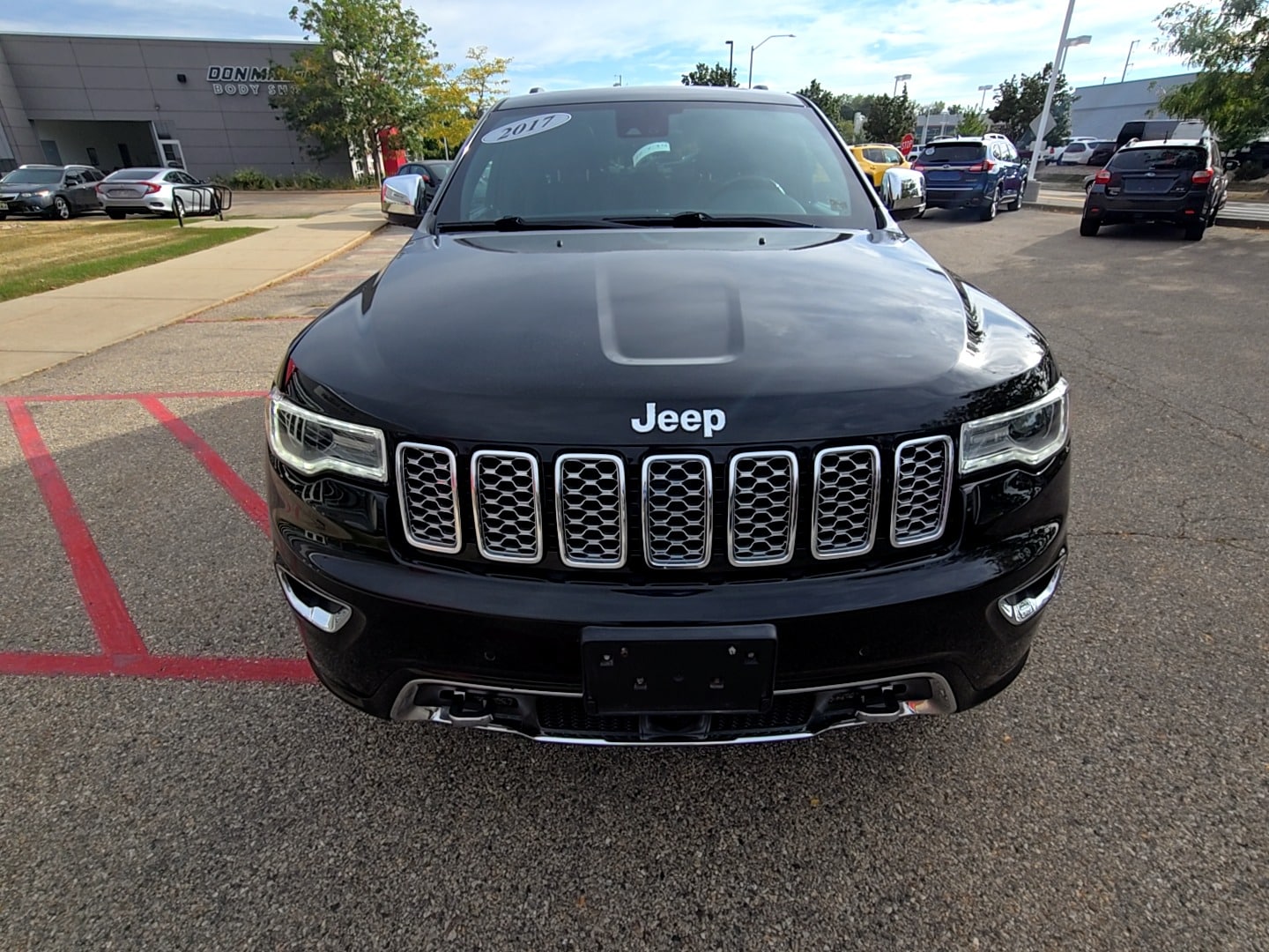 Used 2017 Jeep Grand Cherokee Overland with VIN 1C4RJFCG6HC678665 for sale in Madison, WI