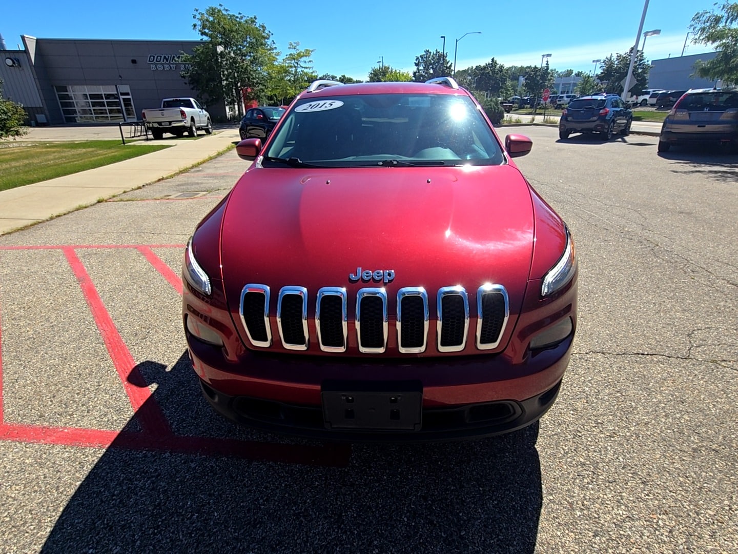 Used 2015 Jeep Cherokee Latitude with VIN 1C4PJMCB6FW789700 for sale in Madison, WI