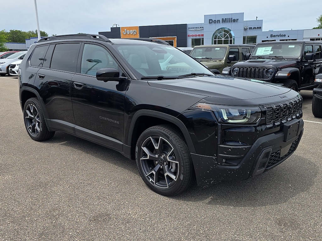 New 2026 Jeep Cherokee Overland 4x4 Sport Utility