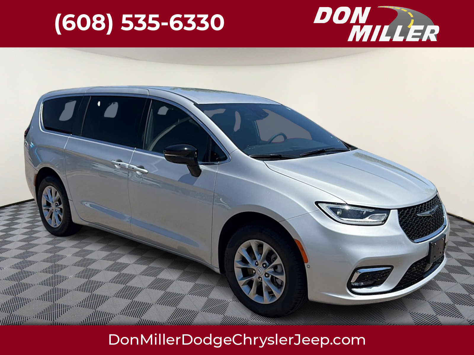 New 2026 Chrysler Pacifica Select AWD Passenger Van 266028 for Lease near Fitchburg, WI, at Don Miller Dodge Chrysler Jeep Ram