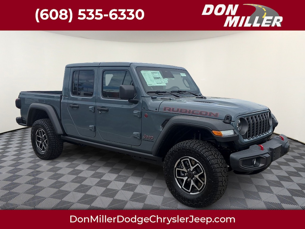 New 2026 Jeep Gladiator Rubicon 4x4 Pickup