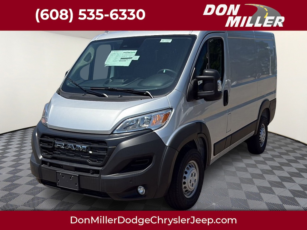 New 2026 Ram Promaster 1500 Cargo Van Tradesman Low Roof 118 WB w/Pass Seat Cargo Van