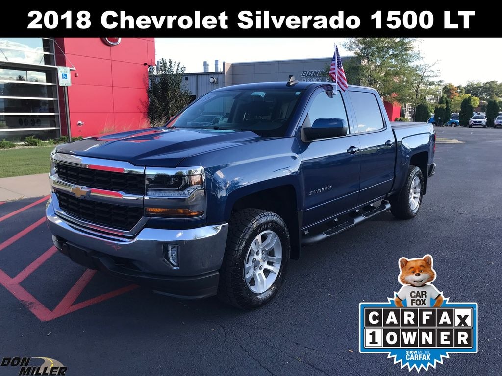 Used 2018 Chevrolet Silverado 1500 LT Truck Crew Cab