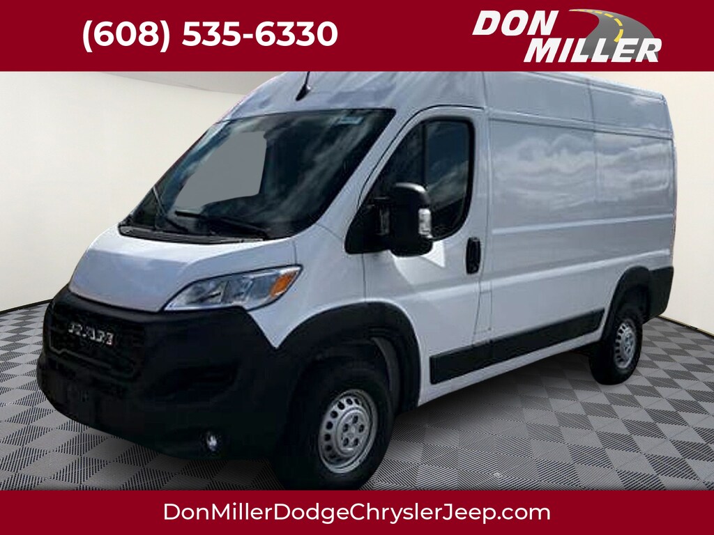 New 2026 Ram Promaster 1500 Cargo Van Tradesman High Roof 136 WB w/Pass Seat Cargo Van
