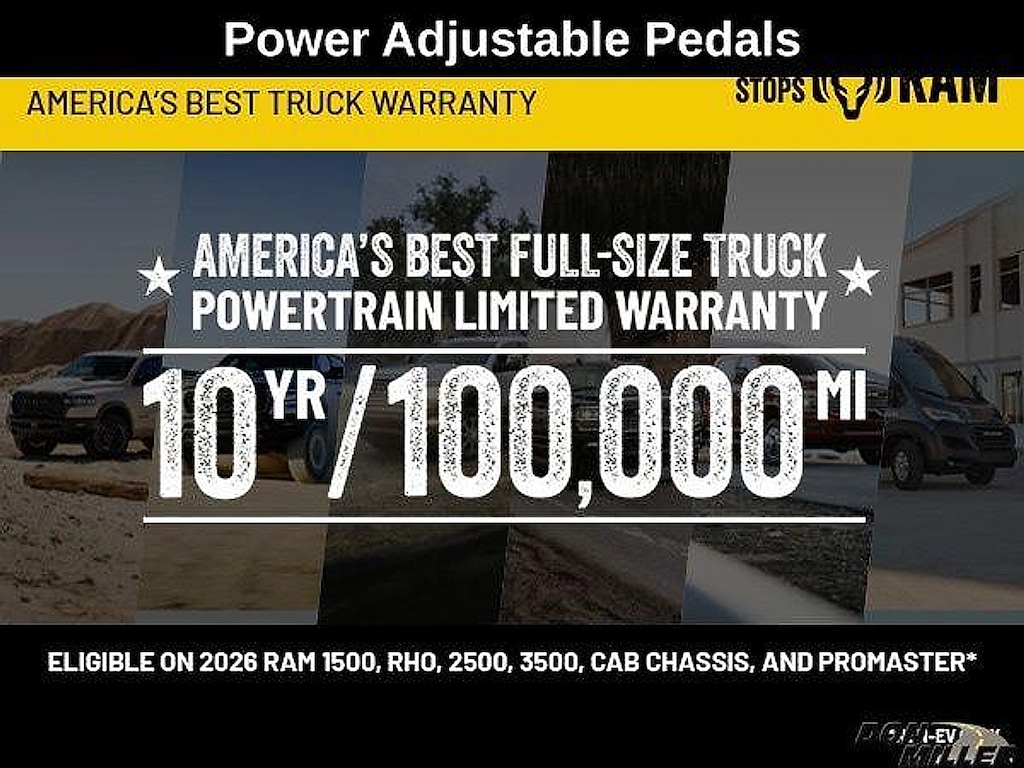 New 2026 Ram 1500 Big Horn Crew Cab 4x4 5’7” Box Pickup