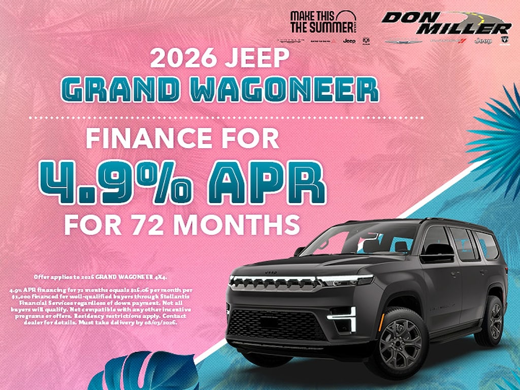 New 2026 Jeep Grand Wagoneer 85th ANNIVERSARY EDITION Sport Utility