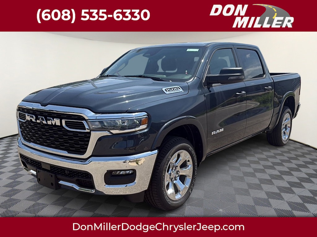 New 2026 Ram 1500 Big Horn Crew Cab 4x4 5’7” Box Pickup