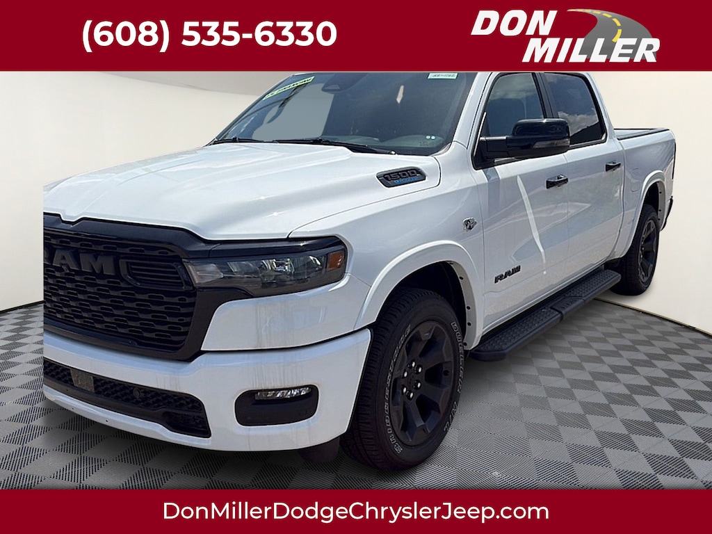 New 2026 Ram 1500 Big Horn Crew Cab 4x4 5’7” Box Pickup