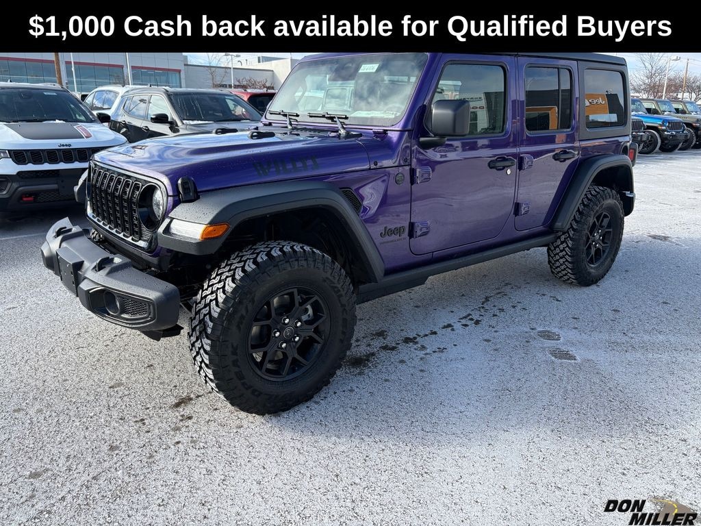 New 2026 Jeep Wrangler Willys Sport Utility
