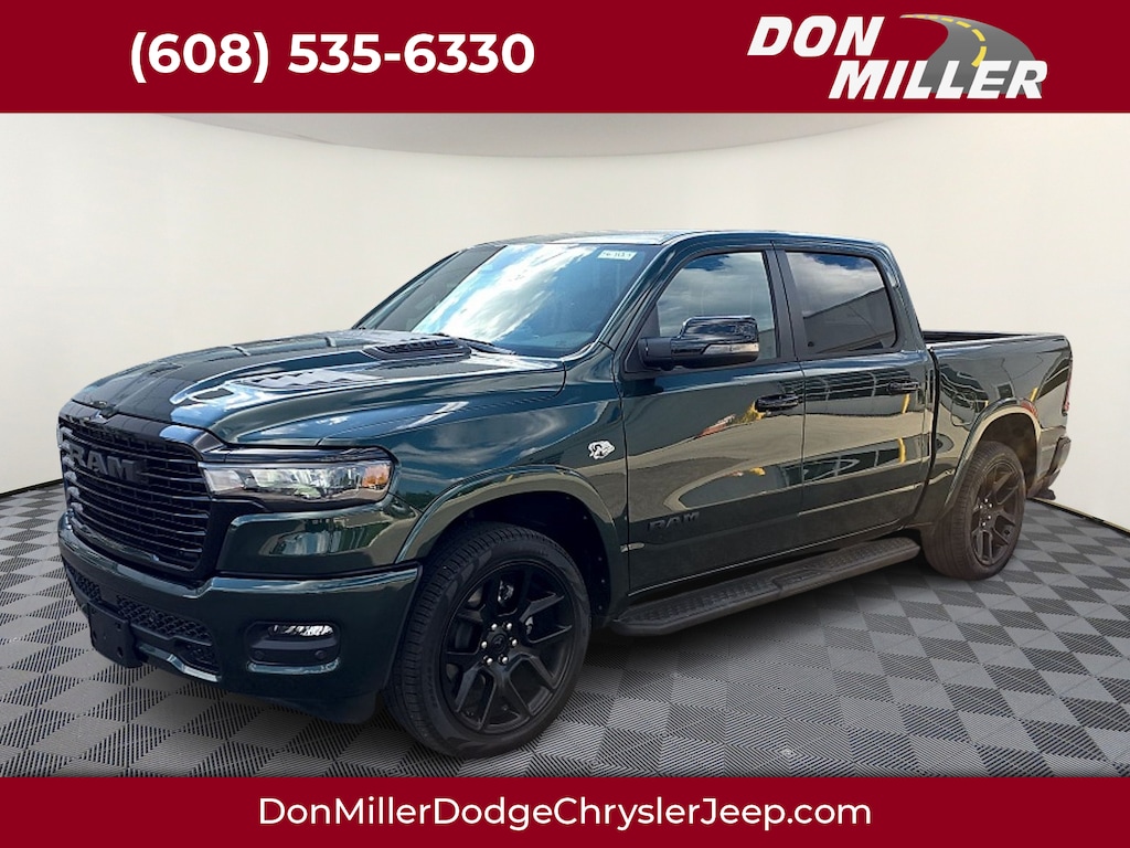 New 2026 Ram 1500 Laramie Crew Cab 4x4 5’7” Box Pickup