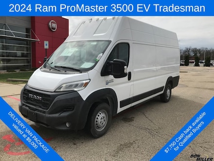 2024 Ram ProMaster 3500 Delivery Van BEV Tradesman Cargo Van