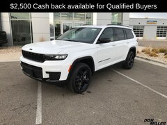 New 2025 Jeep Grand Cherokee L ALTITUDE X 4X4 Sport Utility 255305 for Sale near Middleton, WI, at Don Miller Dodge Chrysler Jeep Ram