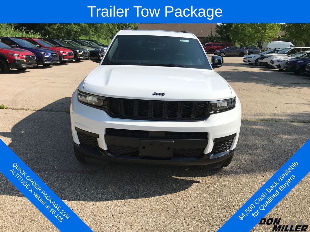 New 2025 Jeep Grand Cherokee L ALTITUDE X 4X4 Sport Utility