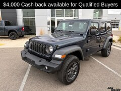 New 2025 Jeep Wrangler 4-DOOR SPORT S Sport Utility 255104 for Sale near Middleton, WI, at Don Miller Dodge Chrysler Jeep Ram