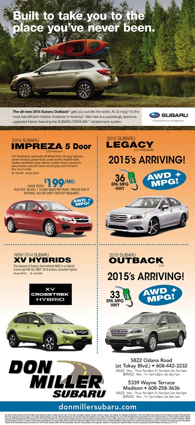 Don Miller Subaru East >> Dealership Advertisements Don Miller Subaru Don Miller Subaru East >> Dealership Advertisements Don Miller Subaru