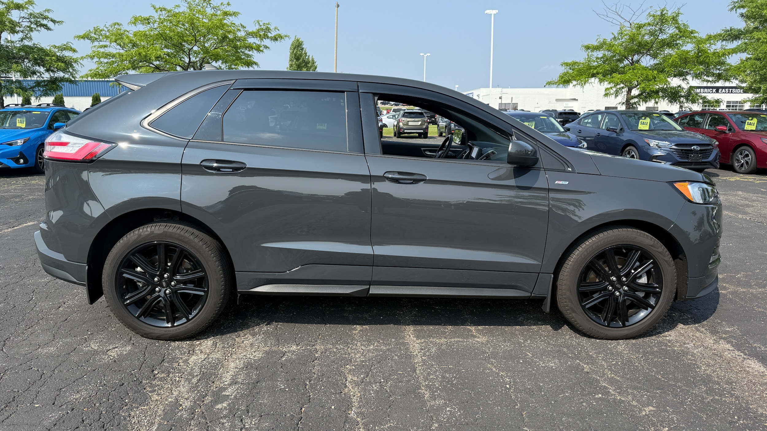 Used 2021 Ford Edge ST-Line with VIN 2FMPK4J92MBA44109 for sale in Madison, WI