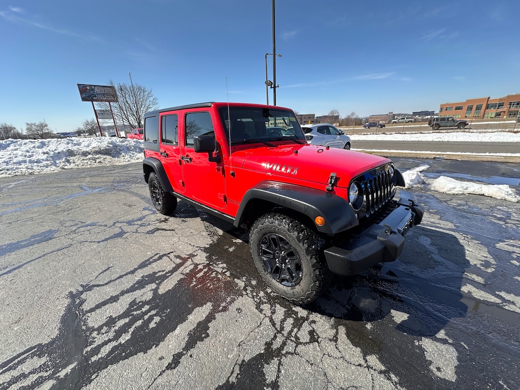 Used 2018 Jeep Wrangler JK Willys Wheeler SUV