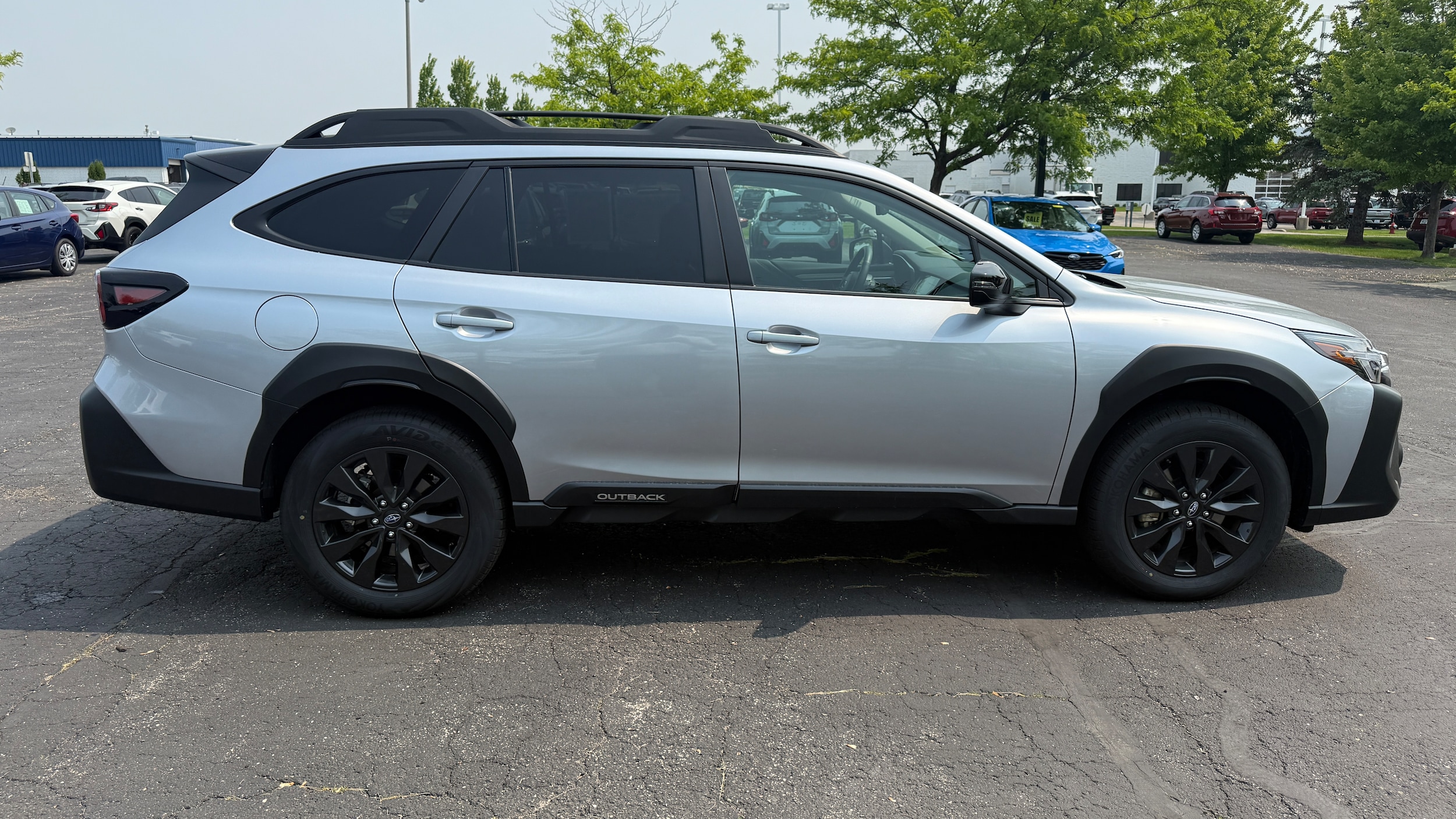 Certified 2025 Subaru Outback Onyx Edition with VIN 4S4BTALC4S3173464 for sale in Madison, WI